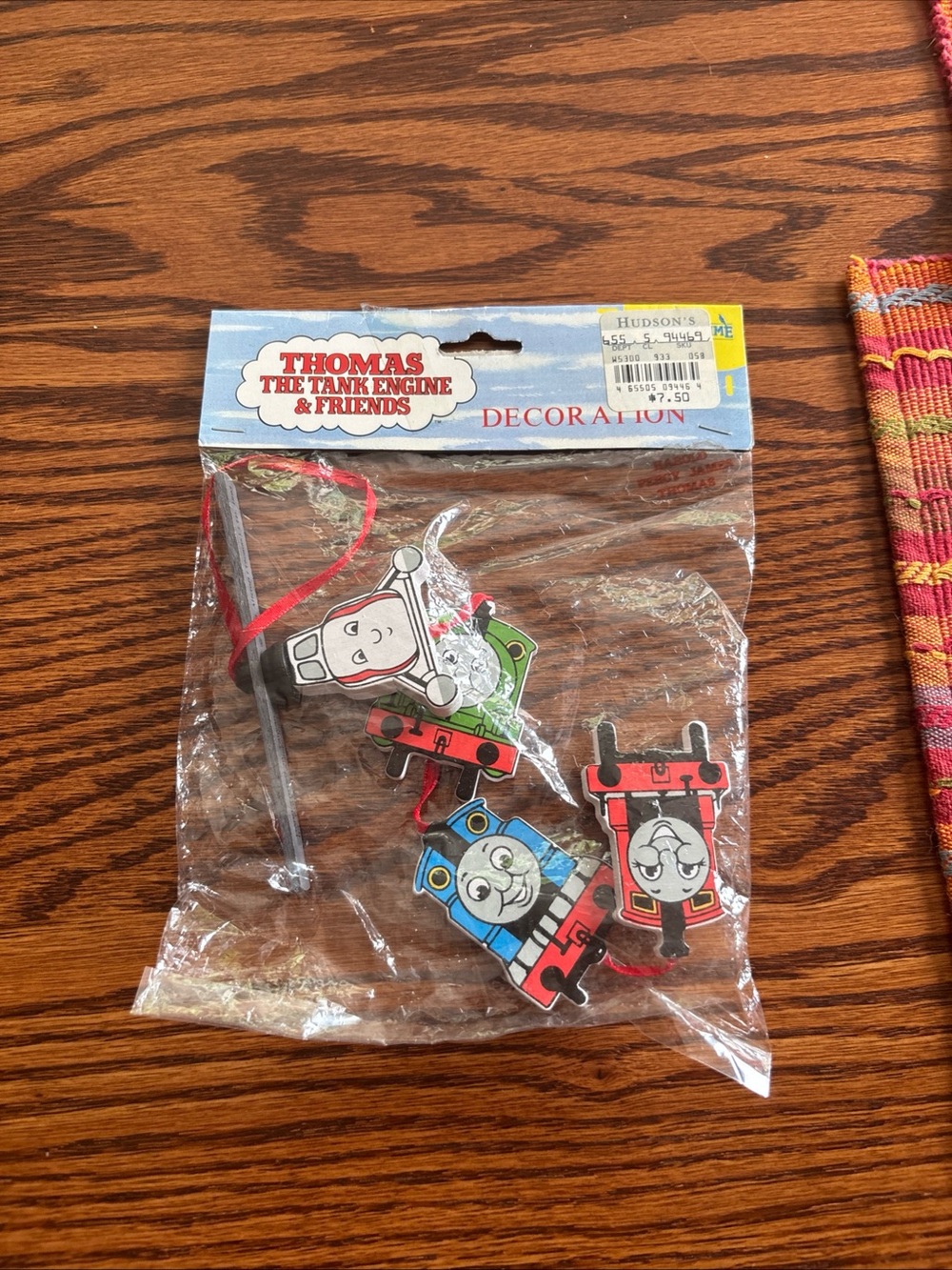 Vintage Thomas & Friends Christmas Ornaments 1993 Sealed New Henry Percy James
